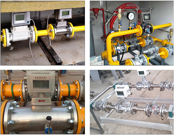 DN32氣體渦輪流量計(jì)現(xiàn)場安裝使用圖